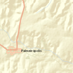 Palmeirópolis Street Map