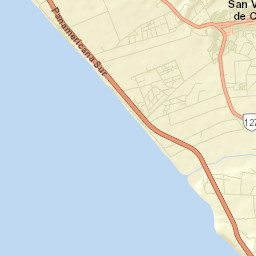 San Vicente de Cañete Street Map