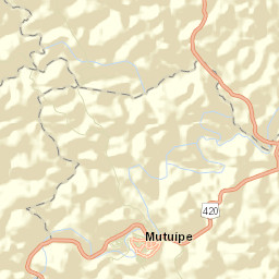 Mutuípe Street Map