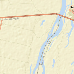 Bom Jesus da Lapa Street Map