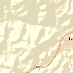 Santa Inês Street Map