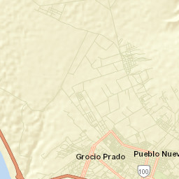 Chincha Alta Street Map