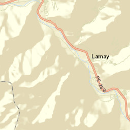 Calca Street Map