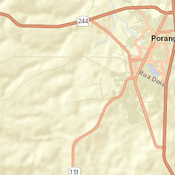 Porangatu Street Map