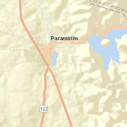 Paramirim Street Map