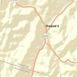 Itaquara Street Map