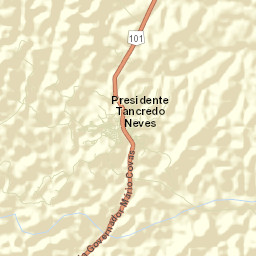 Presidente Tancredo Neves Street Map