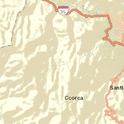 Provincia de Cusco Street Map