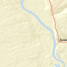 Zambezi Street Map