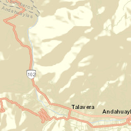 Provincia de Andahuaylas Street Map