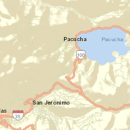 San Jerónimo Street Map