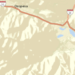 Oropesa Street Map
