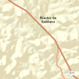 Riacho de Santana Street Map