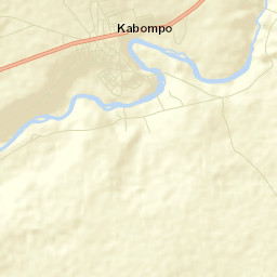 Kabompo Street Map