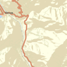 Urcos Street Map