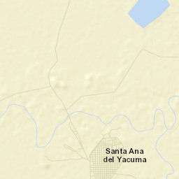 Santa Ana de Yacuma Street Map