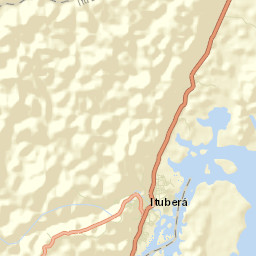 Ituberá Street Map