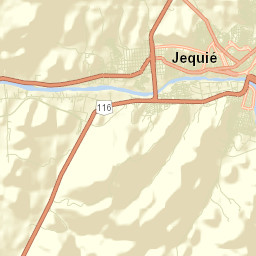 Jequié Street Map
