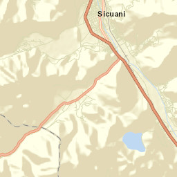 Sicuani Street Map