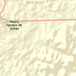 Nova Iguaçu de Goiás Street Map