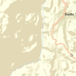 Santo Tomas Street Map