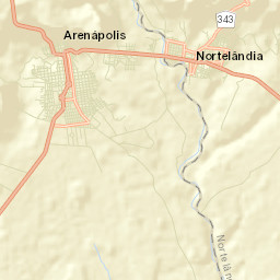 Nortelândia Street Map