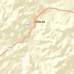Crixás Street Map