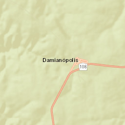 Damianópolis Street Map