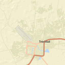 Trinidad Street Map