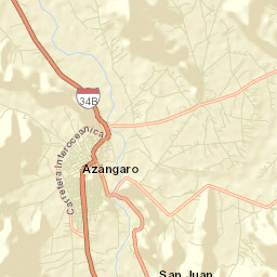 Azángaro Street Map