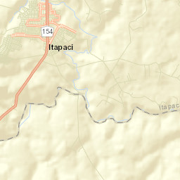 Itapaci Street Map