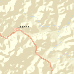 Caatiba Street Map