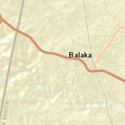 Balaka Street Map