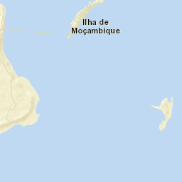 Ilha de Moçambique Street Map