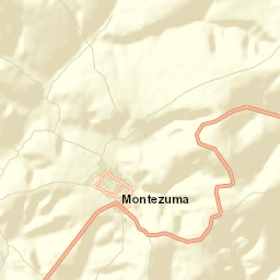 Montezuma Street Map