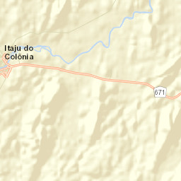 Itaju do Colônia Street Map