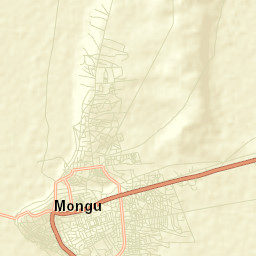 Mongu Street Map