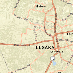 Lusaka Street Map