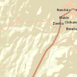 Zomba Street Map