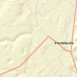 Verdelândia Street Map