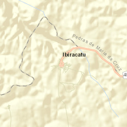 Ibiracatu Street Map