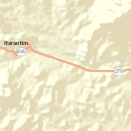 Itarantim Street Map