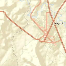 Jaraguá Street Map