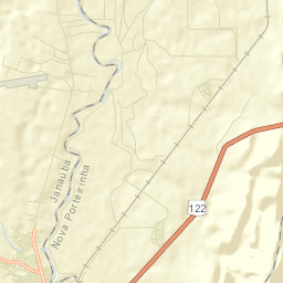 Nova Porteirinha Street Map
