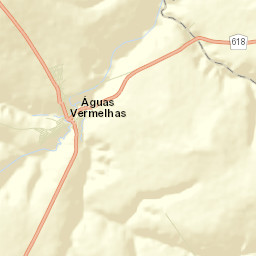 Águas Vermelhas Street Map