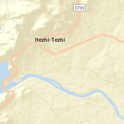 Itezhi-Tezhi District Street Map