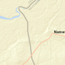 Namwala Street Map