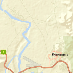 Kununurra Street Map
