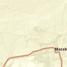 Mazabuka Street Map