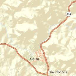 Goiás Street Map